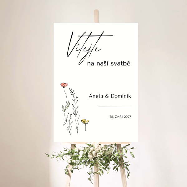 Louka minimalistická - komplet