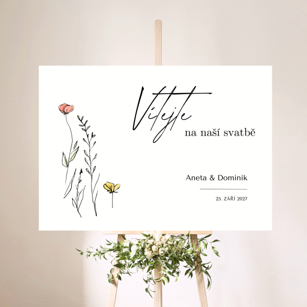 Louka minimalistická - komplet