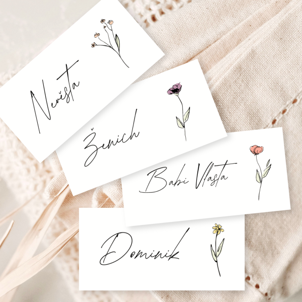 Louka minimalistická - komplet