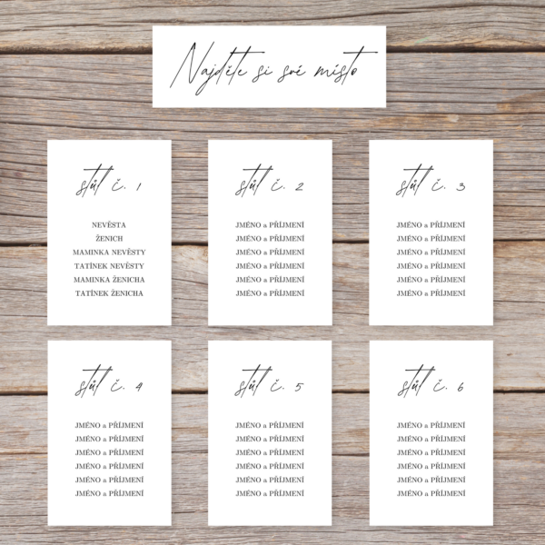 Louka minimalistická - komplet