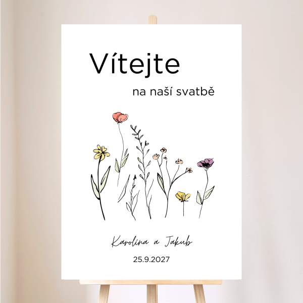 Louka kreslená - komplet