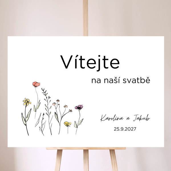 Louka kreslená - komplet