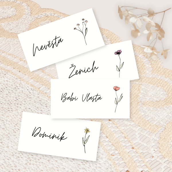 Louka kreslená - komplet