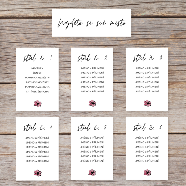 Louka kreslená - komplet