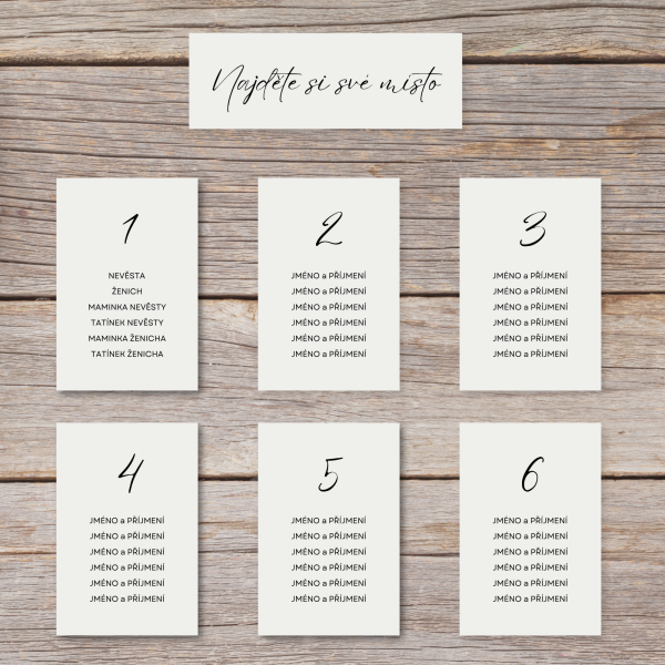 Save the date - komplet