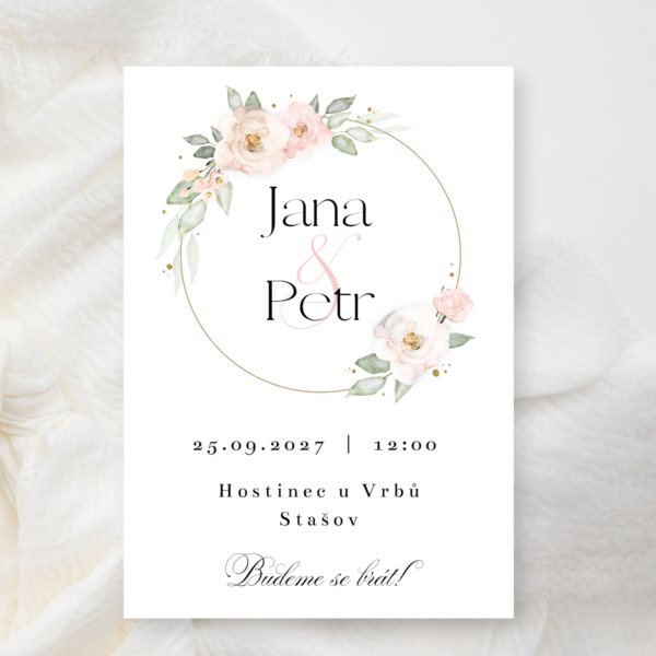 Pudrové růže (var. 2)