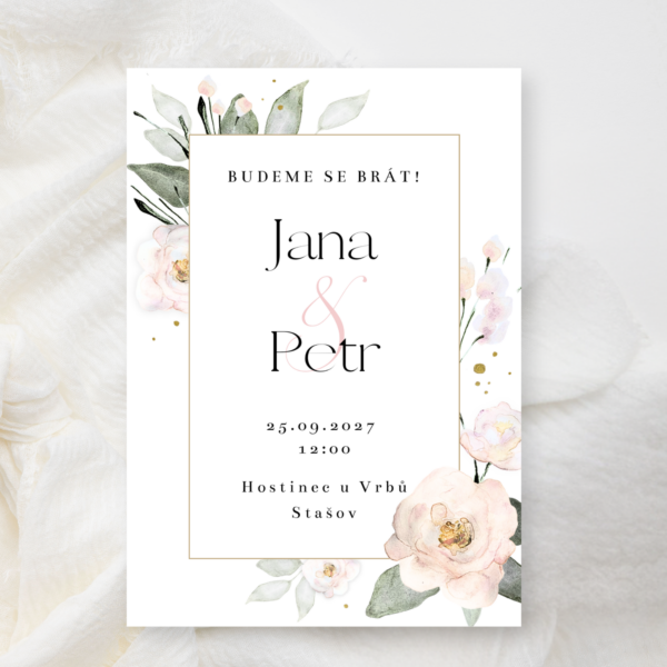 Pudrové růže (var. 3)