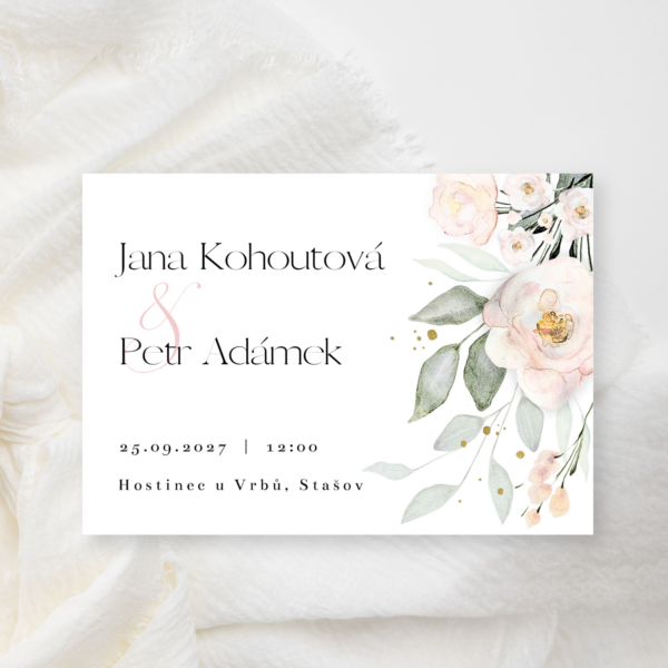 Pudrové růže (var. 4)